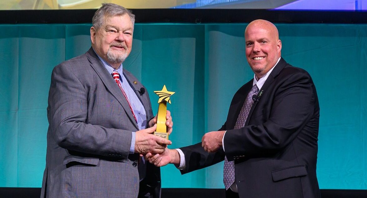 Sandy Ludeman, recipient of the 2026 Tom Oswald Legacy Award.