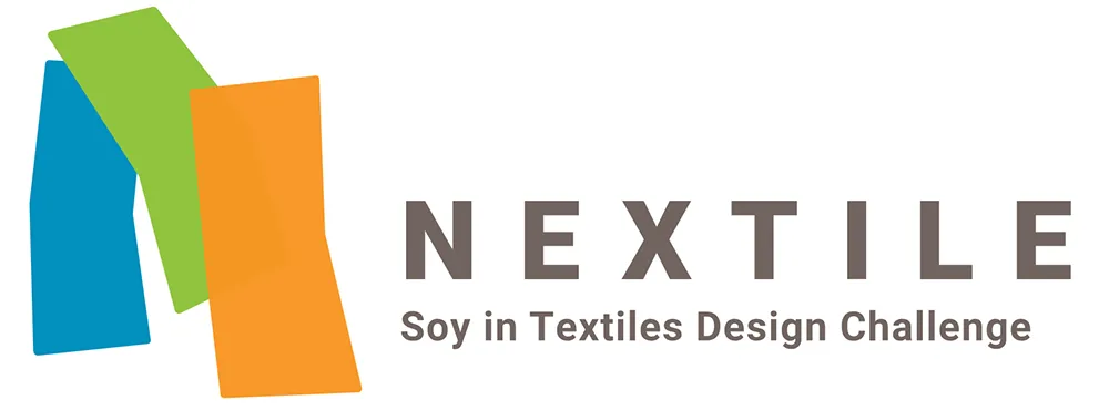 NEXTILE Soy in Textiles Design Challenge logo.