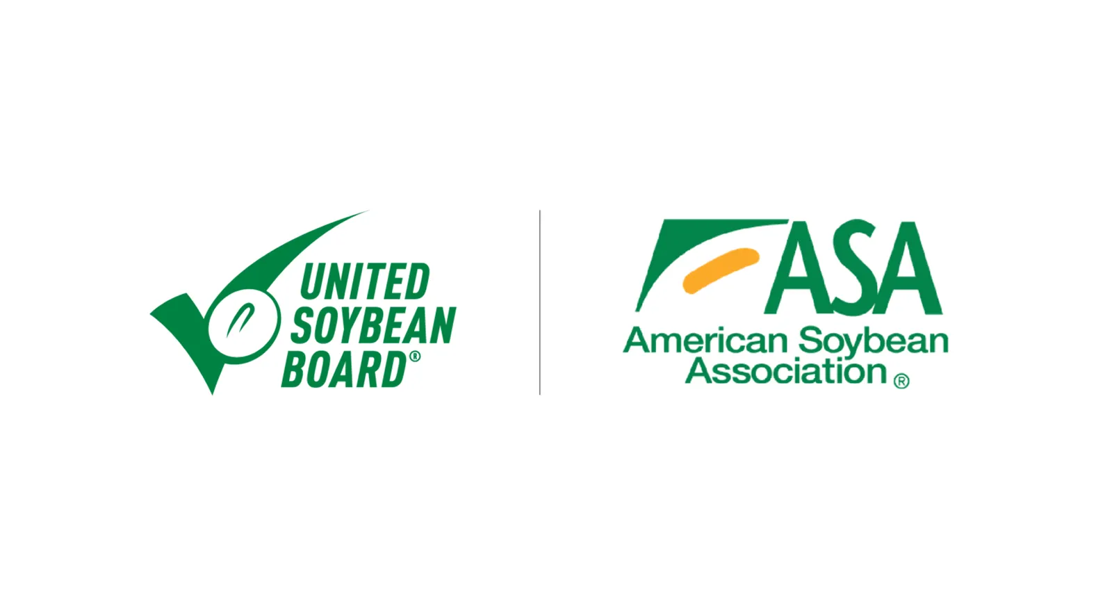 United Soybean Board and American Soybean Association logos